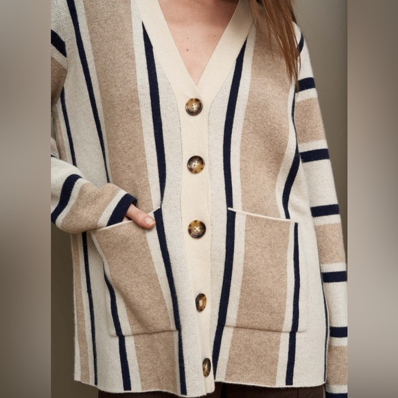 LaLigne “La Palma” Cashmere Cardigan. Size XS - Picture 2 of 7